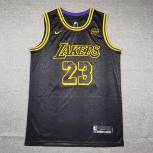 Mens Kids Youths LeBron James Black Stitched Jersey
